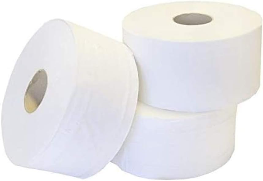 Mini Jumbo Toilet Tissue Roll 150 Meters (Pack of 12) by ESP