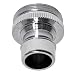 Danco, Inc. 10506 Dual Thread Dishwasher Aerator Adapter, For Use With Most Regular Size Faucets, Chrome Plated, Small,