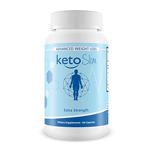 Keto Slim - Extra Strength Advanced Weight Loss Formula - Burn Fat Instead of Carbs - Increase Energy - Ketosis Supplement - 30 Day Supply