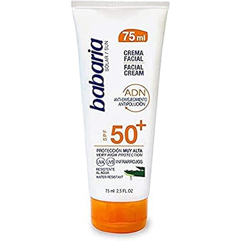 Babaria Crema Solar Facial SPF50+ Cover