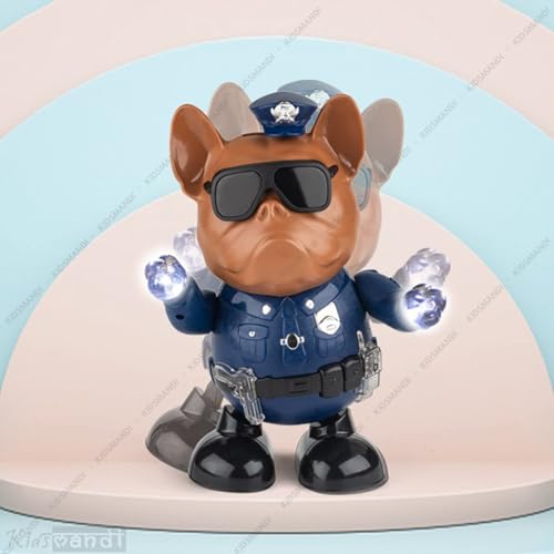 Image of Kids Mandi Dancing Robot Dog Toy | Interactive Musical Pet with LED Lights & Motion Sensor