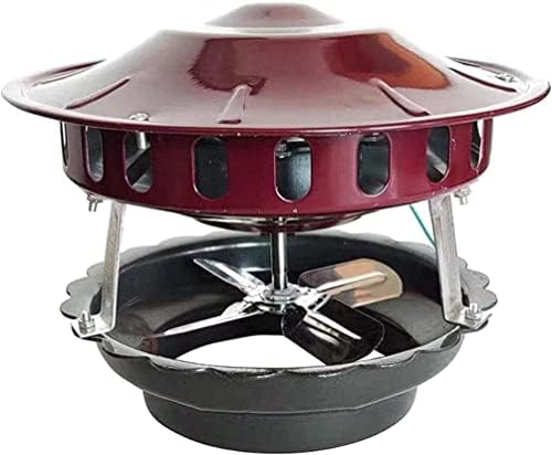 Chimney Fan, Fireplace Exhaust Fan, Smoke Evacuator, 80W Chimney Draft Inducer for Fireplace, Efficient Flue Fan for Air Flow