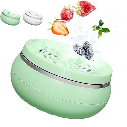 Lavadora de frutas y verduras e ingredientes con diseño impermeable y 4 modos 2