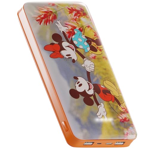 Disney-Mickey-Mouse-and-Friends-10000Mah-Power-Bank-Universally-Compatible-Portable-Phone-Charger-Battery-Pack-wUSB-Charging-Port-Gifts-for-Women-Men-Teens-and-All-Fans-of-Mickey-Mouse