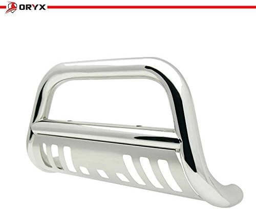 ORYX B7016LS Chrome Stainless Steel Bull Bar Fits Toyota Tacoma 2016-2017