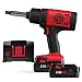 Chicago Pneumatic CP8848-2K 1/2 Cordless Impact Wrench Kit with 2 Anvil, Red/Black by Chicago Pneumatic
