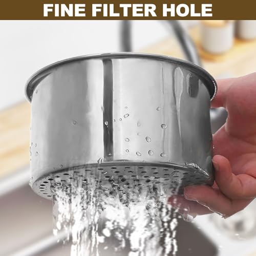 Colador de Acero Inoxidable para Fregadero de Cocina miniatura 5