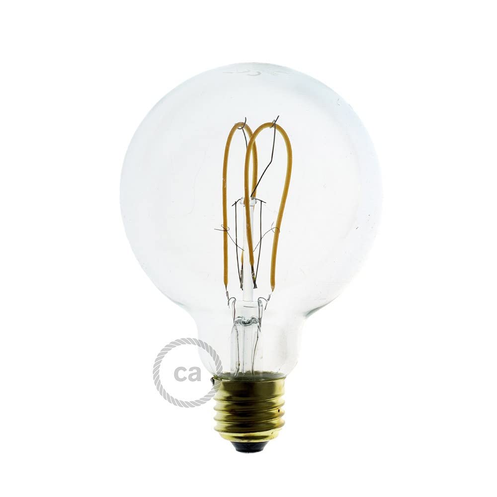 creative cables E-Snake EIVA Lampada da Esterno IP65 a 3 luci con rosone e paralumi - con Lampadina, Bianco