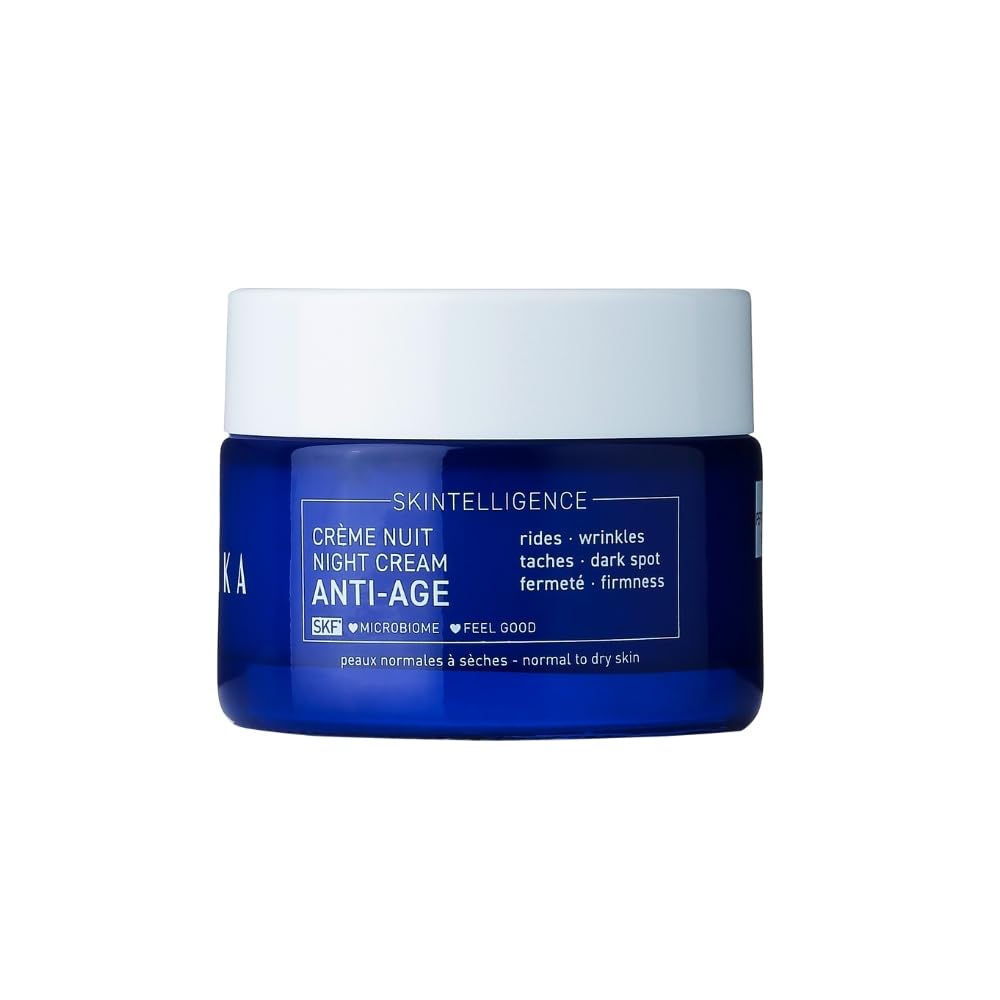 TALIKA Skintelligence Anti-Age Regenerating Night Cream - Nachtcreme Anti-Aging Gesichtscreme für straffe und geschmeidige Haut - Feuchtigkeitscreme für alle Hauttypen - 50 ml