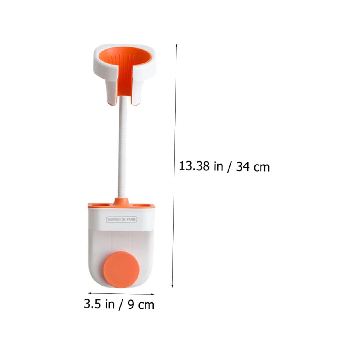 MUSISALY Bathroom Hair Dryer Rack Punch Wall Mounted Holder for Easy Access Organization Durable Stylish Hair Tool Storage Fits Blow Dryers Space Saving Design