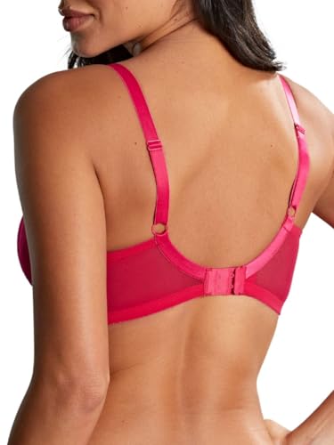 Image of Panache Ana Lace Plunge Underwire Bra (9396),38G,Orchid /Indigo - Orchid /Indigo,38G