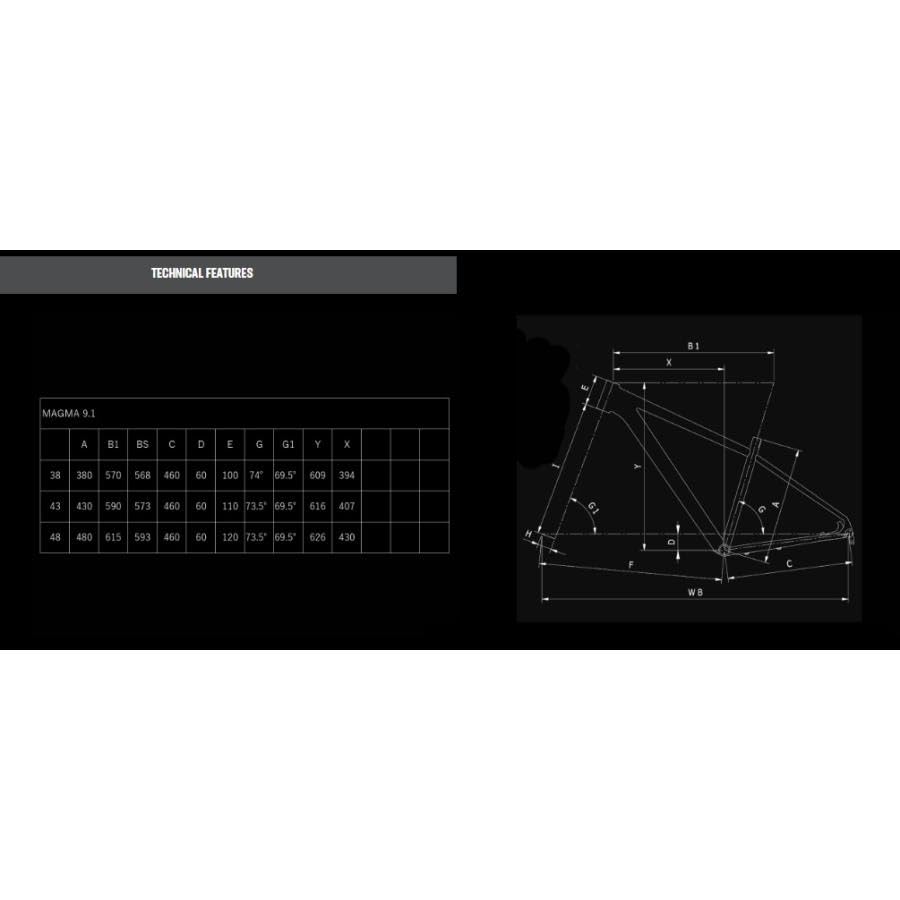 びあんき Amazon | BIANCHI ビアンキ MAGMA 9.1 Black/CK16-White Full