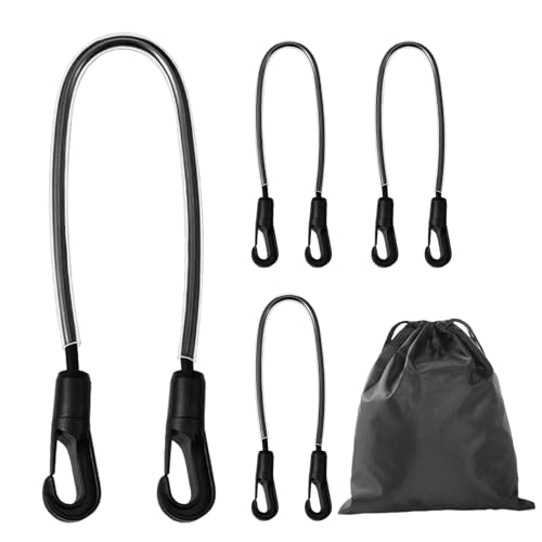 Correas De Cola - Bandas Elásticas Ajustables, Cómodo Arnés para Animales, Correa De Cola Elástica Ajustable | Cómoda Sábana De Fijación para Animales con Cinturón con Clips De Doble Extremo para Gra