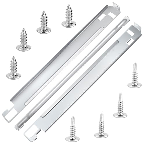 Beaquicy KSTK2 29-inch Laundry Stacking Kit - Compatible with LG Washer & Dryer - New Chrome-plated Solid Metal