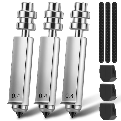 3PCS Kobra X Combo Quick-Swap Hardened Steel Nozzle 0.4mm,High Speed