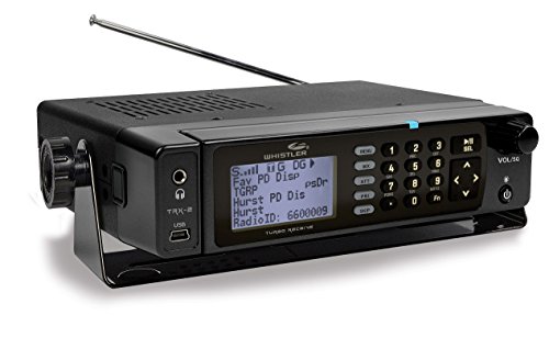 Whistler TRX-2 Digital Police Scanner – Desktop/Mobile Scanner with EZ Scan Software, APCO P25 Phase I & II, DMR, NXDN, and USA/Canada Database Preloaded