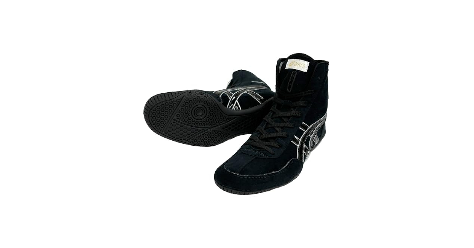 ASICS ボクシングシューズ ブラック/シルバー ASICS ボクシングシューズ ブラック/シルバー ボクシング