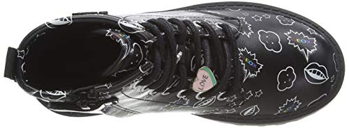 Geox J Casey Girl K, Stivali Combat Bambina