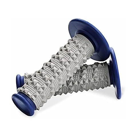 MaySpare 7/8" Motorcycle Handlebar Grips 22mm 28mm for Apollo 125cc 250cc for Yamaha Honda Suzuki Kawasaki Dirt Pit Bike Universal ATV UTV (Blue) Cover