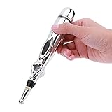 Pluma de acupuntura para el alivio del dolor, dispositivo electrónico de meridiano Energy Pen Dispositivo de acupuntura Masajeador corporal eléctrico Herramienta de belleza y salud