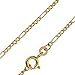trendor Goldkette 333 Gold für Damen und Herren Figaro Diamantiert 71811 42 cm