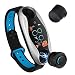 Produktbild HuangTing Neue Art und Weise vorzügliche Männer Frau Smart Watch Bluetooth Kopfhörer 2 in 1 BT 5.0 Smart Watch Für Android IOS BT Anruf Siri Unterstützung Fiteness Armband