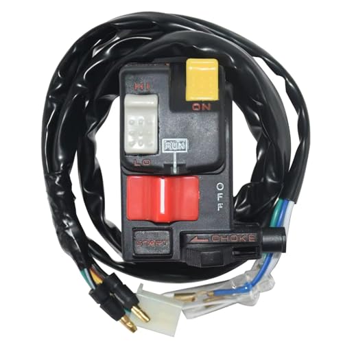 Interrupteur moto TRX300 FourTrax de commande gauche complet