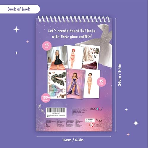 BSCOOL Sticker Dress Up Books - Image 3