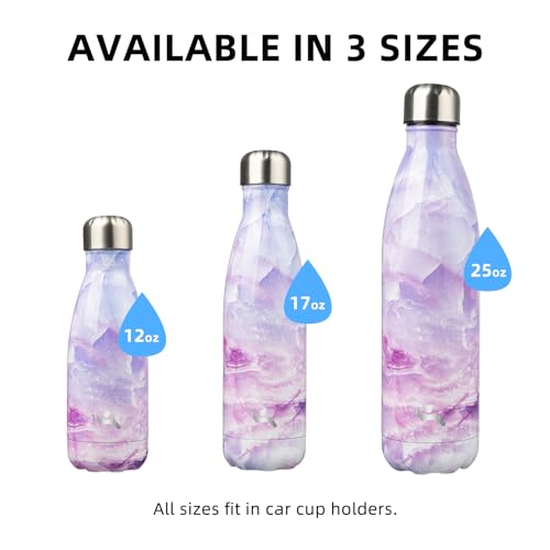 Image of Konokyo 24 Pack 17 oz Insulated Stainless Steel Water Bottle