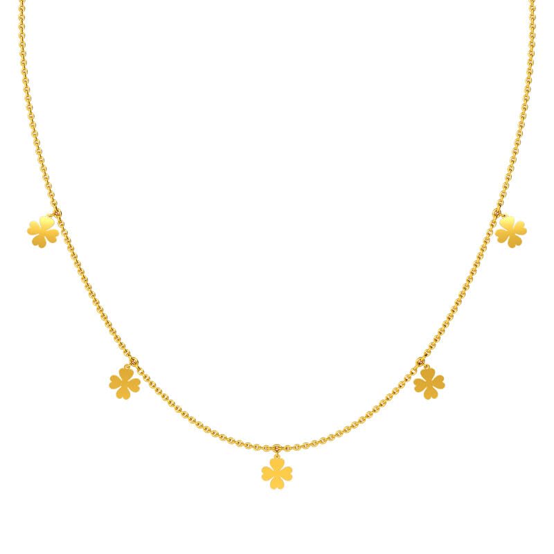 Image of KISNA JEWELS 14KT|18KT BIS Hallmark Pure Gold Necklace for Women
