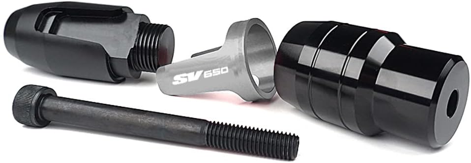 For SUZUKI SV650/S SV 650 S SV650S Motorcycle CNC Accessoires Falling protection Exhaust Slider Crash pad slider logo SV650