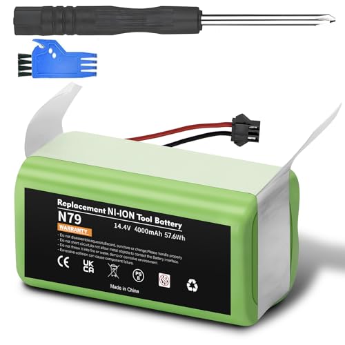 14.4V 4000mAh Ersatzakku für Eufy RoboVac G10 G20 G30 G35 G40 Hybrid für RoboVac 11 11S 11S MAX 12 15C 15C Max 25C Max 30 30C 30 Max 35C für Ecovacs Deebot N79 N79S DN622