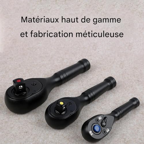 Ensemble de cliquet mini 72 dents pour plomberie et auto - 5