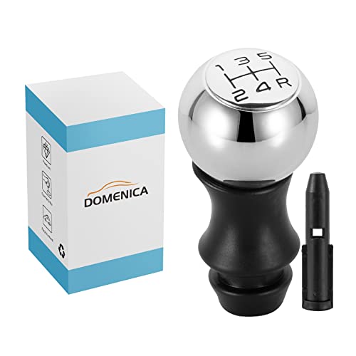 DOMENICA 5 Vitesses Pommeau de Levier de Vitesse Compatible pour Peugeot 106 107 205 206 207 301 306 307 308 406 407 408 508 605 806 807 2008 3008 5008 Citroen C2 C3 C4 C5 Picasso Saxo Xsara Elysee