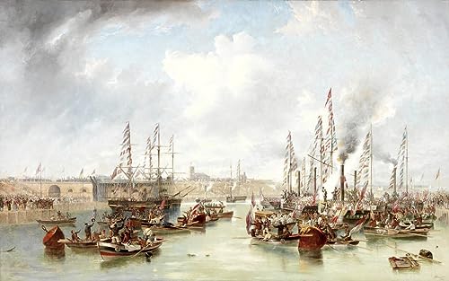 Peinture murale Sunderland South Docks pour habiller un grand mur
