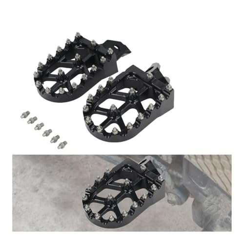 Pédale repose-pieds moto pour DR650SE RM85 DRZ125L | Accessoire pit bike tout-terrain