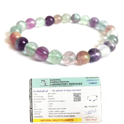 Image of HEALING AND SEMI-PRECIOUS CRYSTAL STONE BRACELET 8 MM ROUND FOR FENSHUI