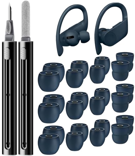 Powerbeats Pro/Beats Flex/Beats X����~�ߕt��Beats�C���z���p�����p�C���[�`�b�v12�g�A�V���R���C���z���A�N�Z�T���[ �N���[�j���O�L�b�g�t��(�l�C�r�[�u���[)