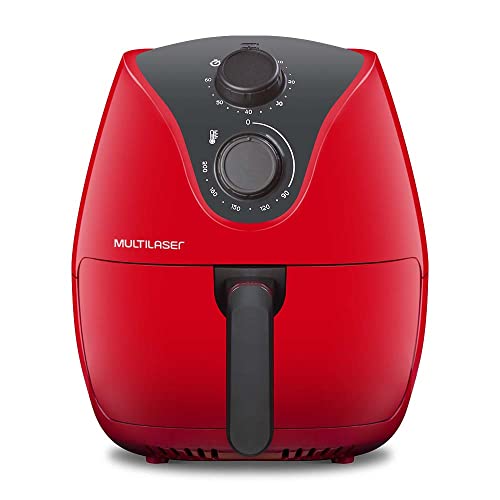 Fritadeira Elétrica Air Fryer 4L 1500W 220V Vermelho Multi - CE084