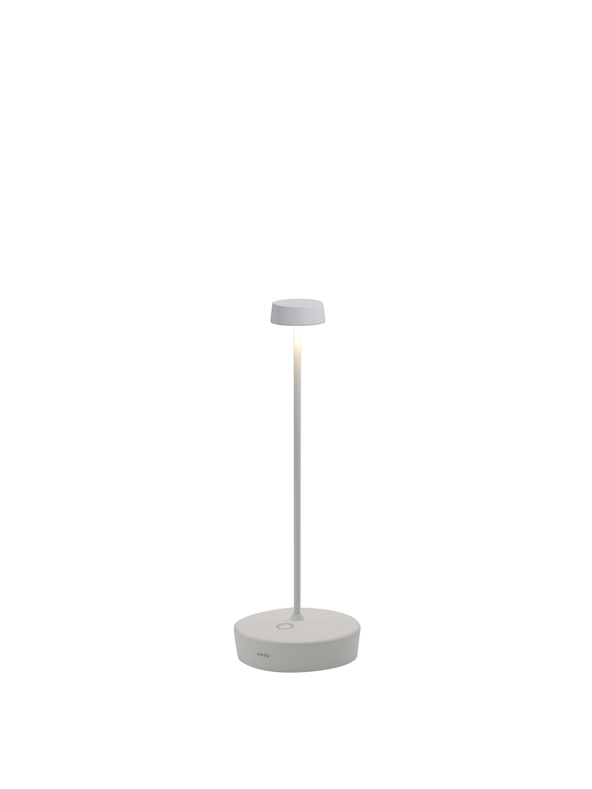 Zafferano, Swap Pro Lamp, Rechargeable Cordless Table Lamp with Touch Controls, Suitable for Interior and Outdoor Step Dimmer