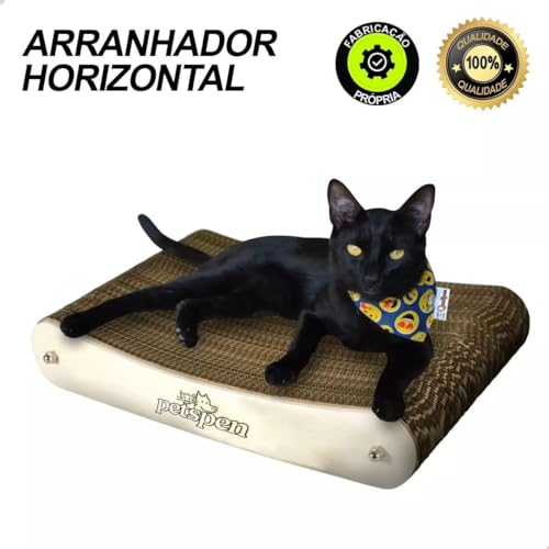 Arranhador Gatos Multiuso 3 Em 1 para Arranhar Dormir e Exercitar as Unhas