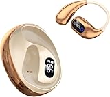SOBAST Translation Earbuds Real Time, 144 Languages Translation Device Ai Translator Earbuds Translating Headphones Real Time Ai (Gold)