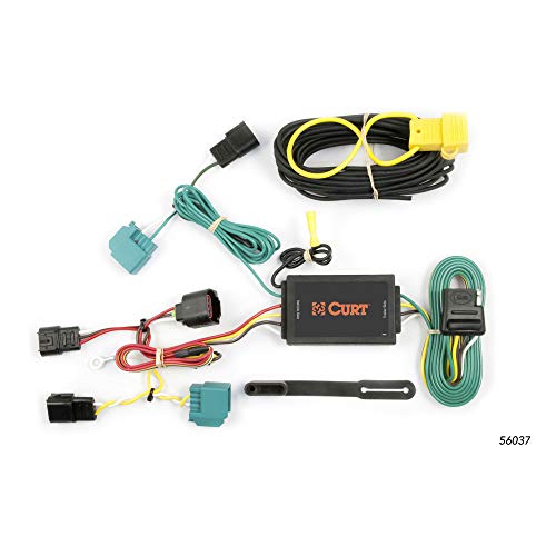 CURT 56037 Vehicle-Side Custom 4-Pin Trailer Wiring Harness for Select Dodge Journey