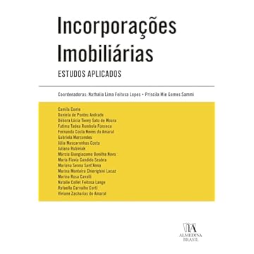Capa do livro Incorporações Imobiliárias: Estudos Aplicados