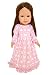 My Brittany's Pink Bunny Nightgown for American Girl Dolls- 18 Inch Doll Clothes