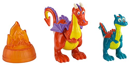 Mike el Caballero - Pack de Figuras de acción, Sparkley y Squirt (Mattel Y8368)