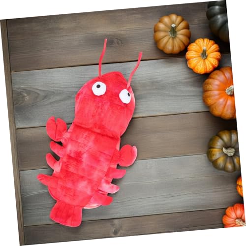 Disfraz de langosta para perro talla S rojo miniatura 6