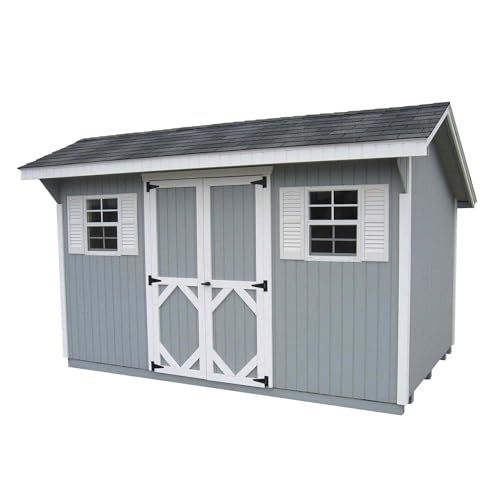 Little Cottage Company Classic Saltbox 10'x12' DIY Shed Kit