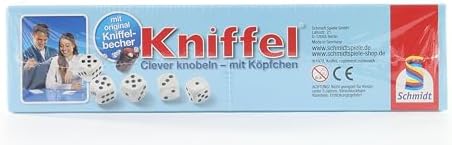 Kniffel: Clever knobeln, mit Köpfchen. Für 2 - 8 Spieler ab 8 Jahren