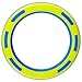 Nerf Dog Rubber & Foam Ring Dog Toy, Flying Disc, Lightweight, Durable and Water Resistant, 9 Inch Diameter, for Medium/Large Breeds, Single Unit, Blue/Green